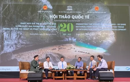 Hội thảo khoa học quốc tế “Phát huy giá trị Di sản thế giới Vườn Quốc gia Phong Nha - Kẻ Bàng trong xu thế hội nhập và phát triển bền vững”